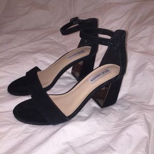 Suede Steve Madden heels